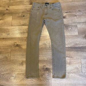 Bullhead Denim Jeans Men's 30 X 32 Tan Beige Khaki Skinny